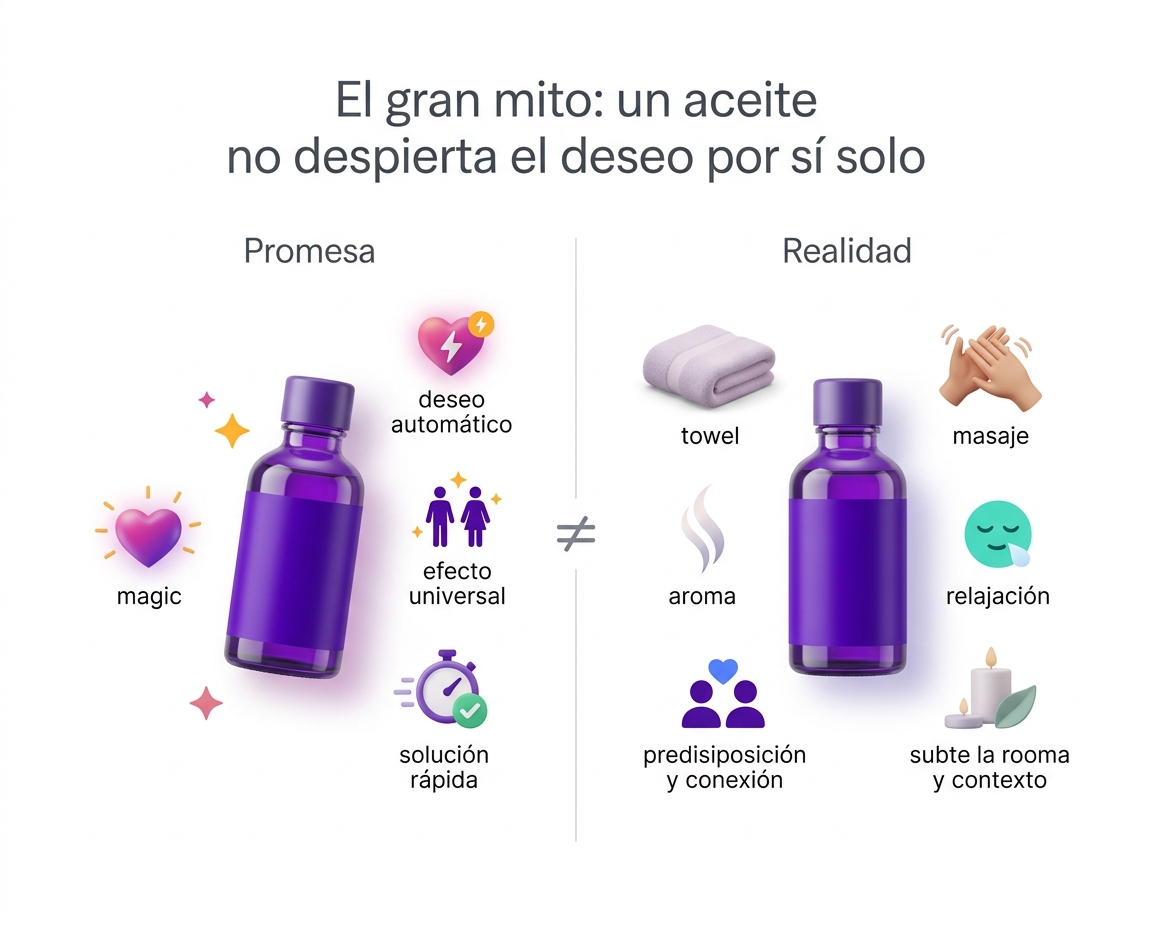 Mitos y verdades sobre los aceites afrodisíacos: lo que funciona y lo que no 2 - Erotiks | Tienda erótica online