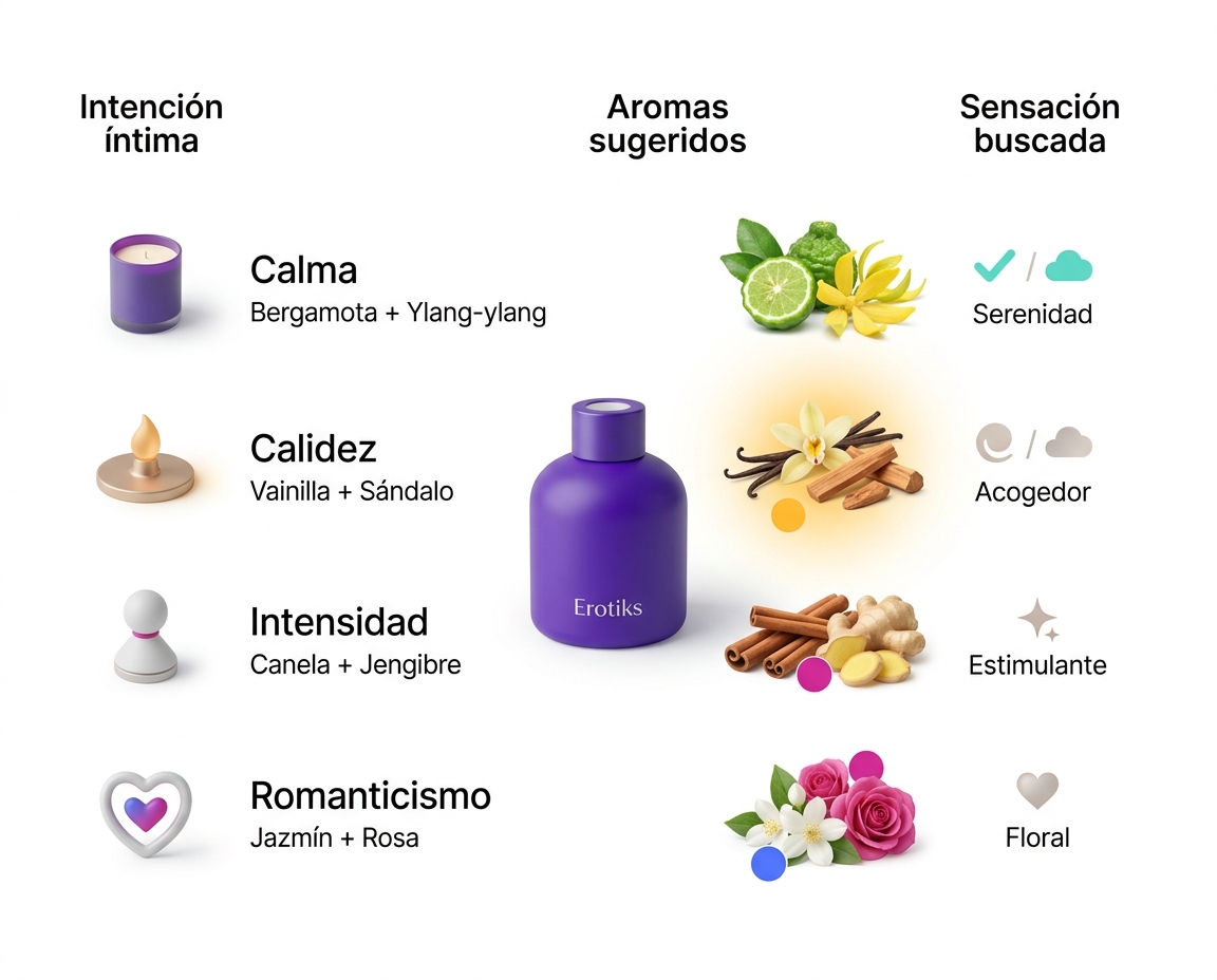 Aromaterapia erótica: cómo los aceites esenciales afrodisíacos mejoran tu vida sexual 6 - Erotiks | Tienda erótica online