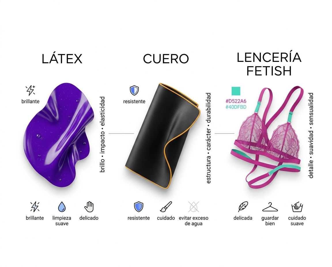 Vestimenta fetish: látex, cuero y lencería para tus juegos de rol más osados 3 - Erotiks | Tienda erótica online