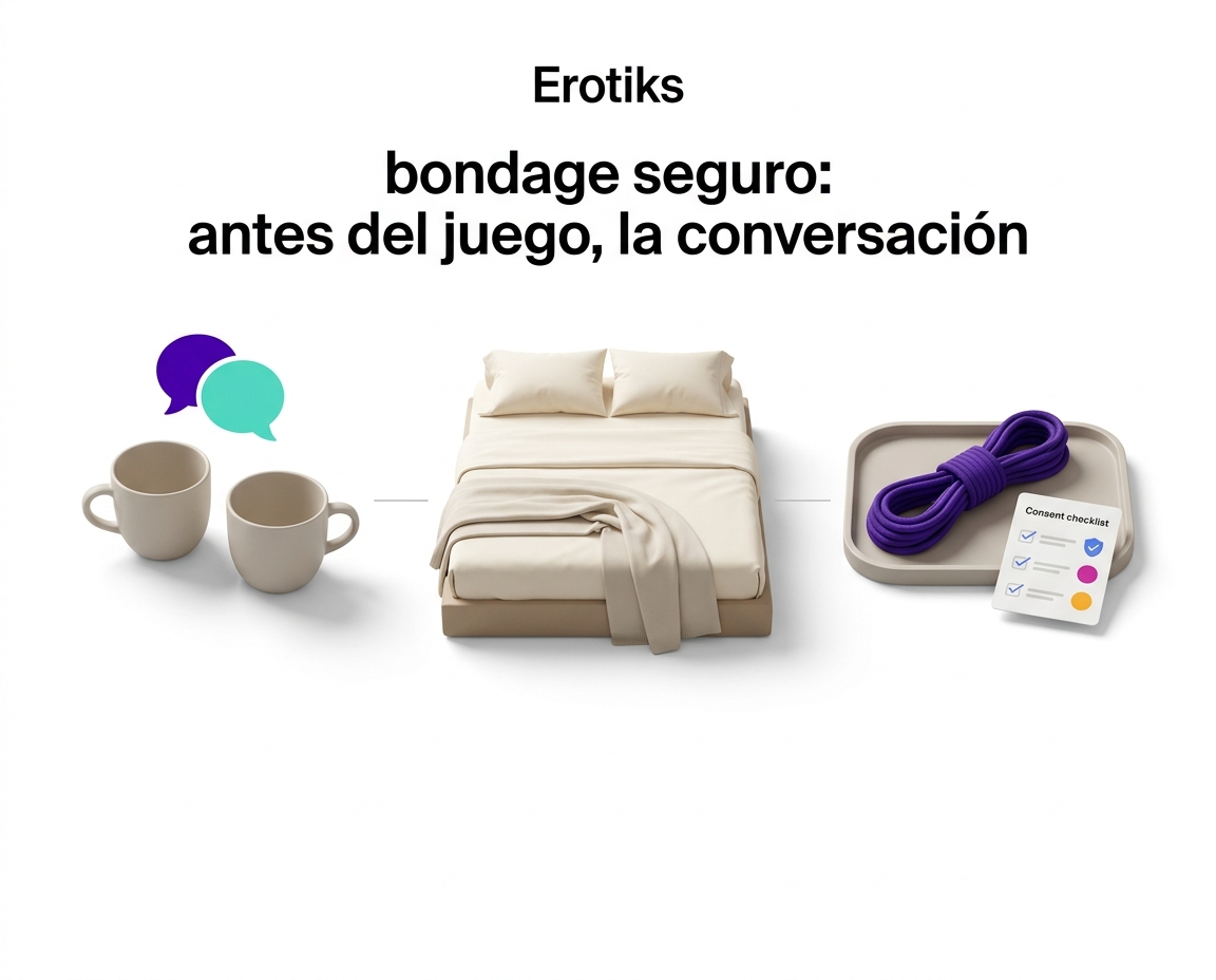 Bondage seguro: comunicación y reglas básicas para practicar BDSM responsablemente 1 - Erotiks | Tienda erótica online
