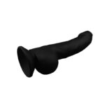 Navigato Dildo Silicona líquida 8.6 – 22cm Negro