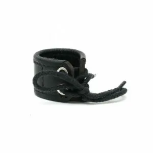 Anillo de Cuero para Testículos Ajustable 4 Fusta de Metal Dorado 45 cm - Erotiks | Tienda erótica online