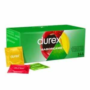 Durex Preservativos Sabores Saboréame 144 ud 2 Strawberry 12 uds - Erotiks | Tienda erótica online