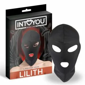 Lilith Máscara de Incógnito Abertura en la Boca y Ojos Color Negro 1 Lilith Máscara de Incógnito Abertura en la Boca y Ojos Color Negro - Erotiks | Tienda erótica online