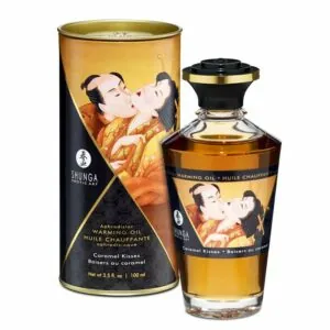 Shunga Aceite de Masaje Efecto Calor Aroma a Caramelo 6 Shunga Aceite de Masaje de Efecto Calor Aroma a Frambuesa - Erotiks | Tienda erótica online